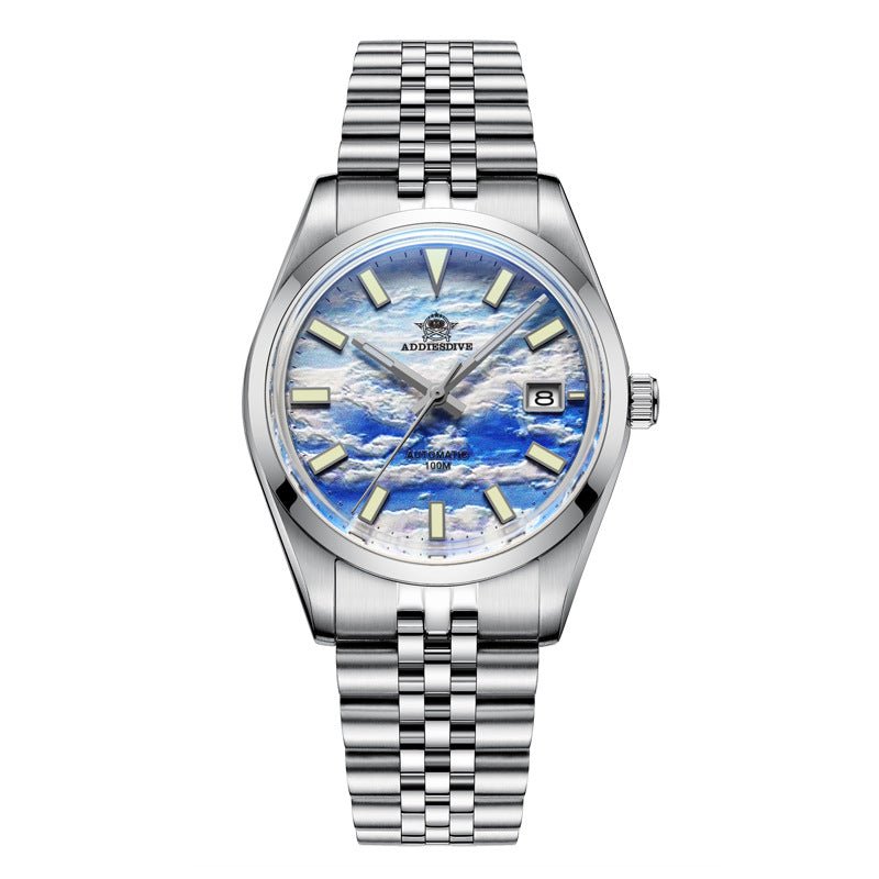 Montre automatique mécanique étanche pour homme avec luminescence acier inoxydable - IVOIRART.COM