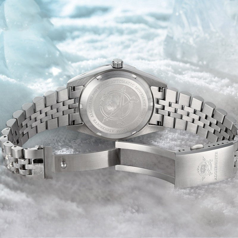 Montre automatique mécanique étanche pour homme avec luminescence acier inoxydable - IVOIRART.COM