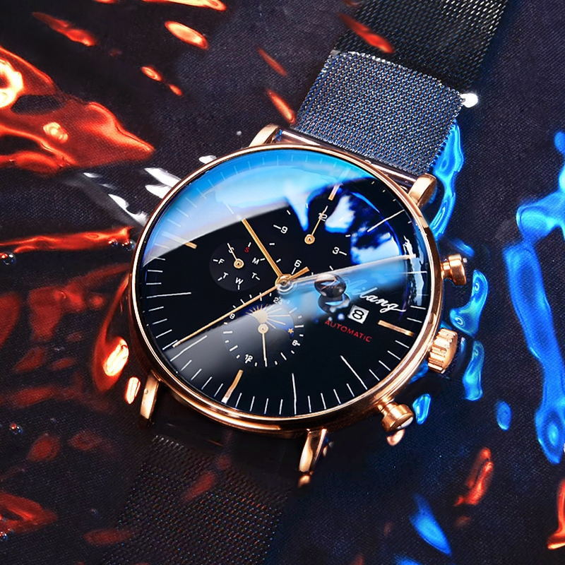 Montre automatique mécanique pour homme au design élégant et robuste 40mm - IVOIRART.COM