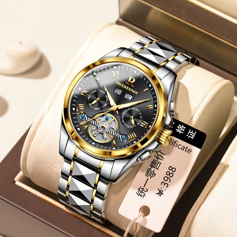 Montre Automatique Mécanique pour Homme Élégante et Tendance en Métal - IVOIRART.COM