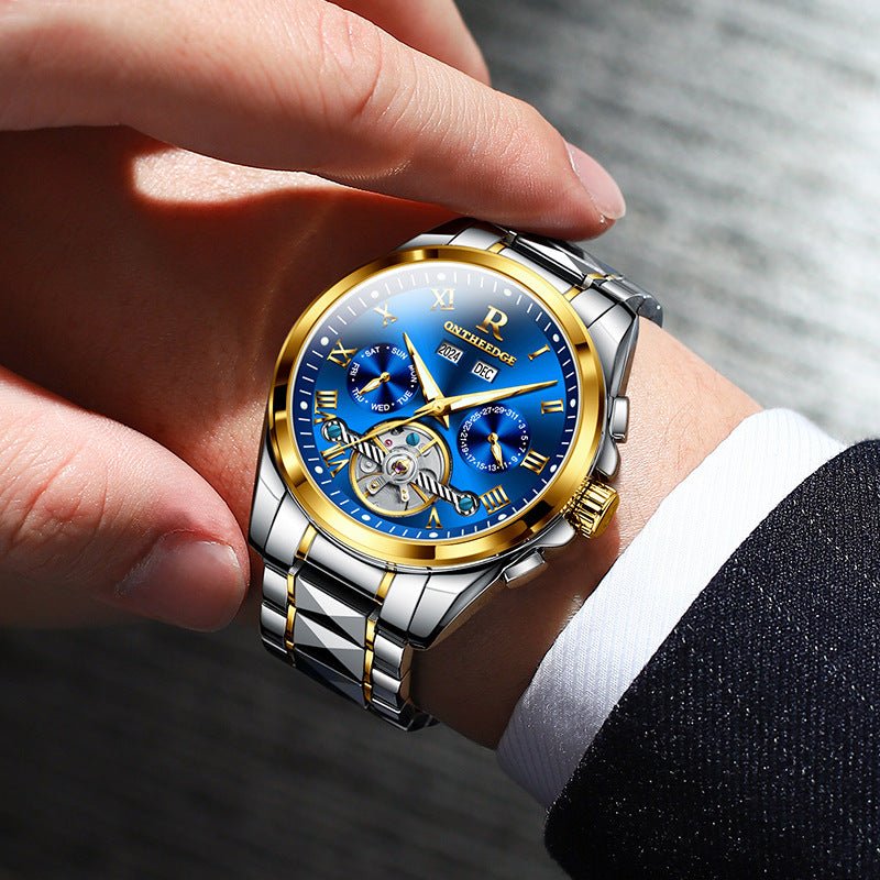 Montre Automatique Mécanique pour Homme Élégante et Tendance en Métal - IVOIRART.COM