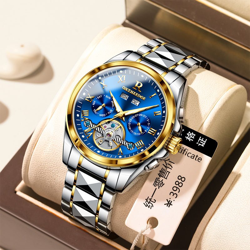 Montre Automatique Mécanique pour Homme Élégante et Tendance en Métal - IVOIRART.COM