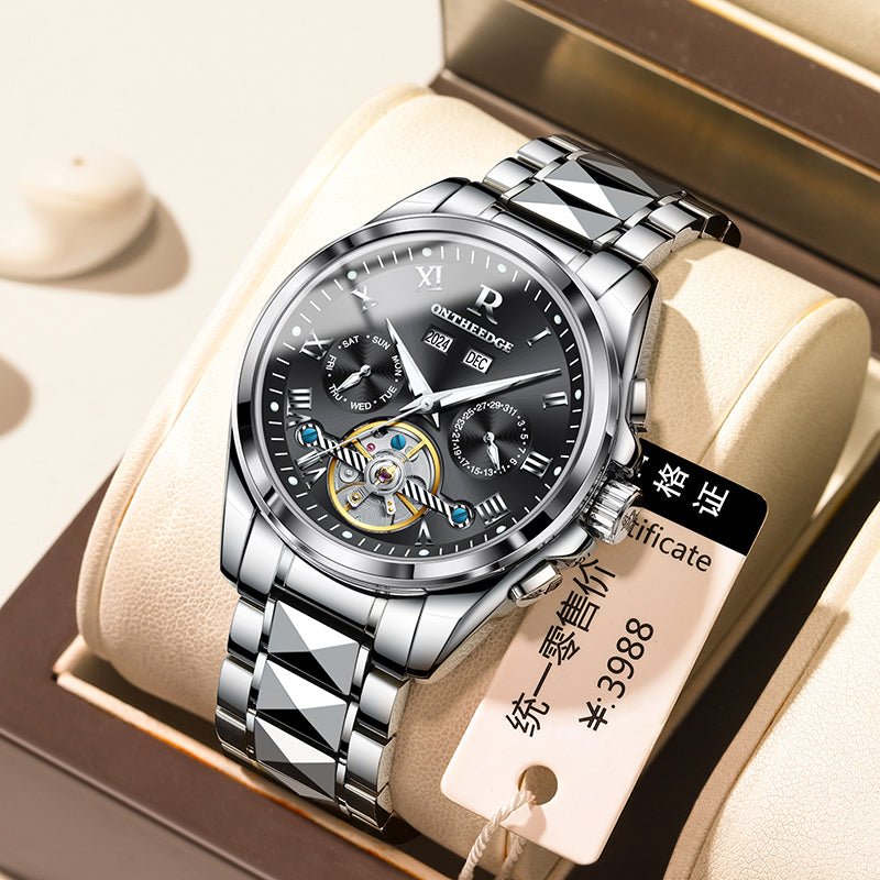 Montre Automatique Mécanique pour Homme Élégante et Tendance en Métal - IVOIRART.COM