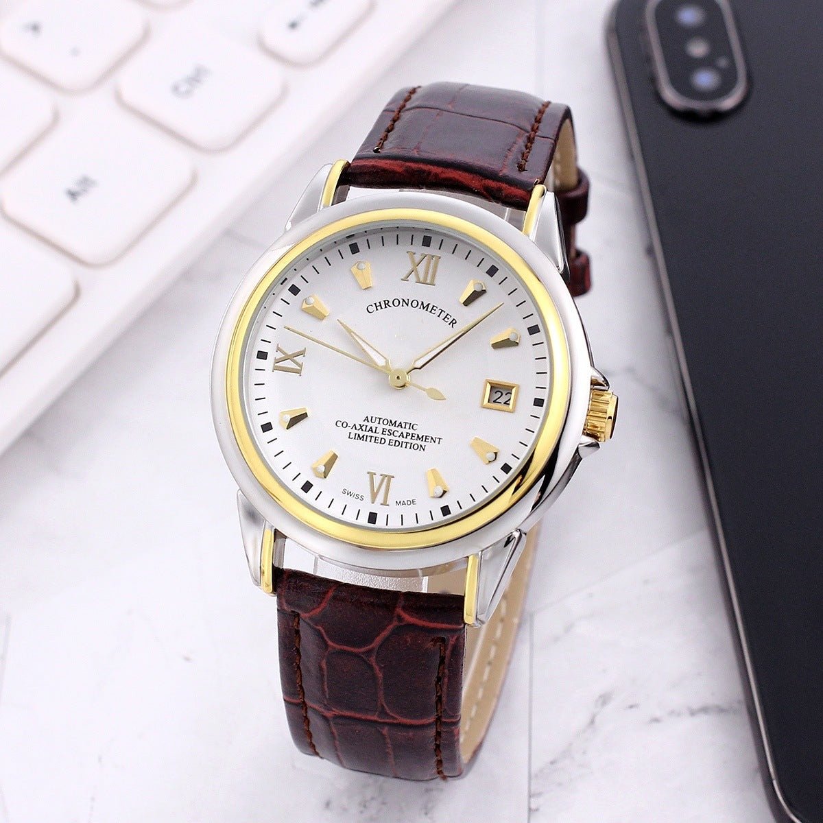 Montre Automatique Mécanique Transparente pour Homme au Style Décontracté - IVOIRART.COM