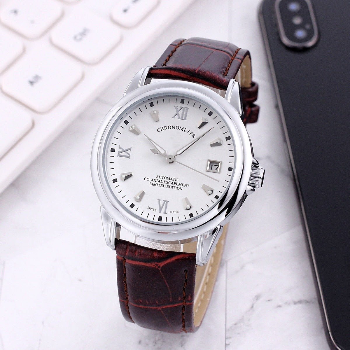 Montre Automatique Mécanique Transparente pour Homme au Style Décontracté - IVOIRART.COM