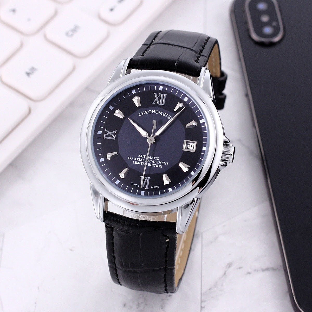 Montre Automatique Mécanique Transparente pour Homme au Style Décontracté - IVOIRART.COM