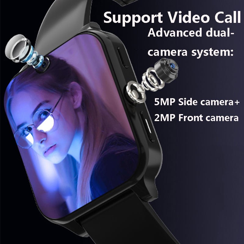 Montre Connectée Android Écran HD 2 Pouces Pour Jeux et Musique - IVOIRART.COM