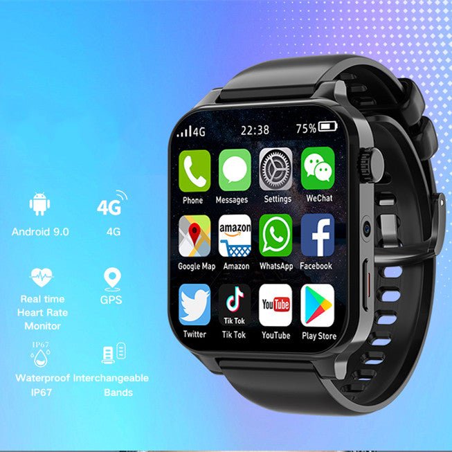 Montre Connectée Android Écran HD 2 Pouces Pour Jeux et Musique - IVOIRART.COM