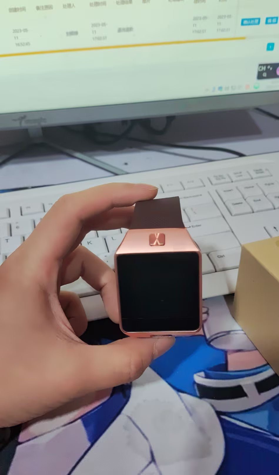 Montre Connectée Bluetooth Écran Tactile avec Fonction Téléphone Intégrée - IVOIRART.COM