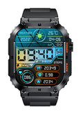 Montre Connectée Bluetooth K57PRO avec Fonction Appel et Écran TFT Noir/Orange - IVOIRART.COM