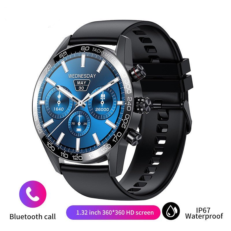 Montre connectée Bluetooth pour homme, smartphone, écran LED tactile 1,3'' - IVOIRART.COM