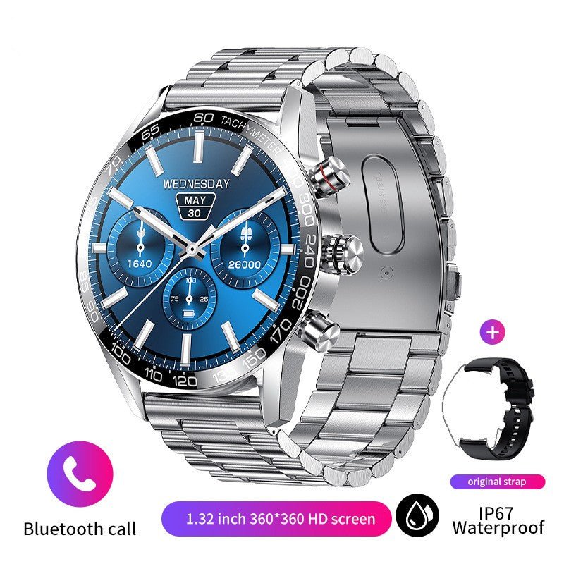 Montre connectée Bluetooth pour homme, smartphone, écran LED tactile 1,3'' - IVOIRART.COM