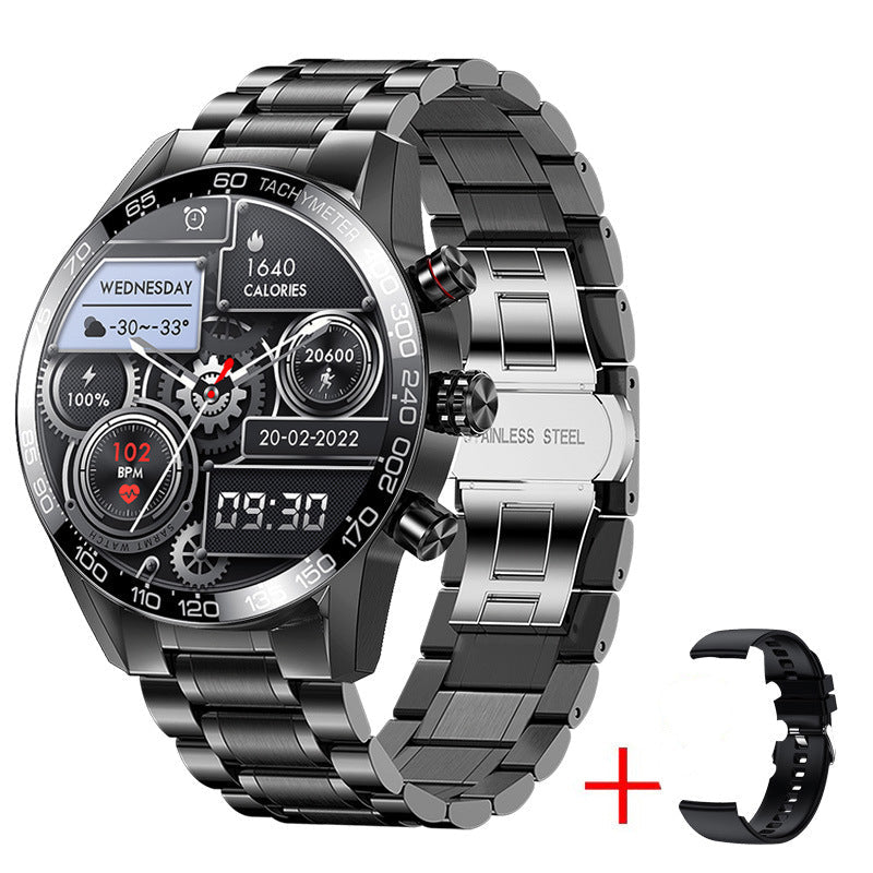 Montre connectée Bluetooth pour homme, smartphone, écran LED tactile 1,3'' - IVOIRART.COM