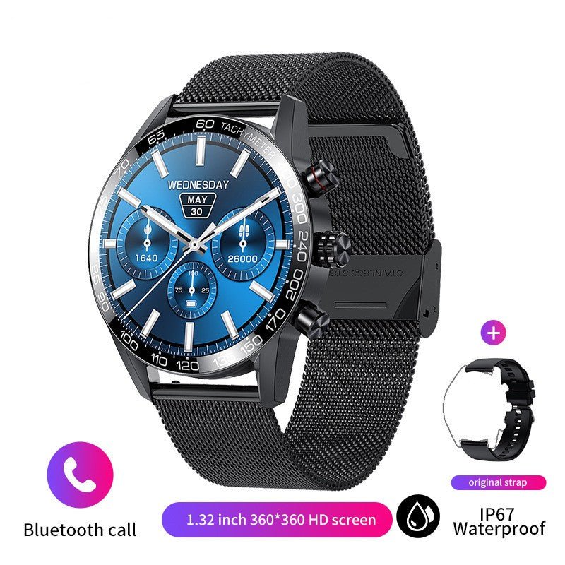 Montre connectée Bluetooth pour homme, smartphone, écran LED tactile 1,3'' - IVOIRART.COM
