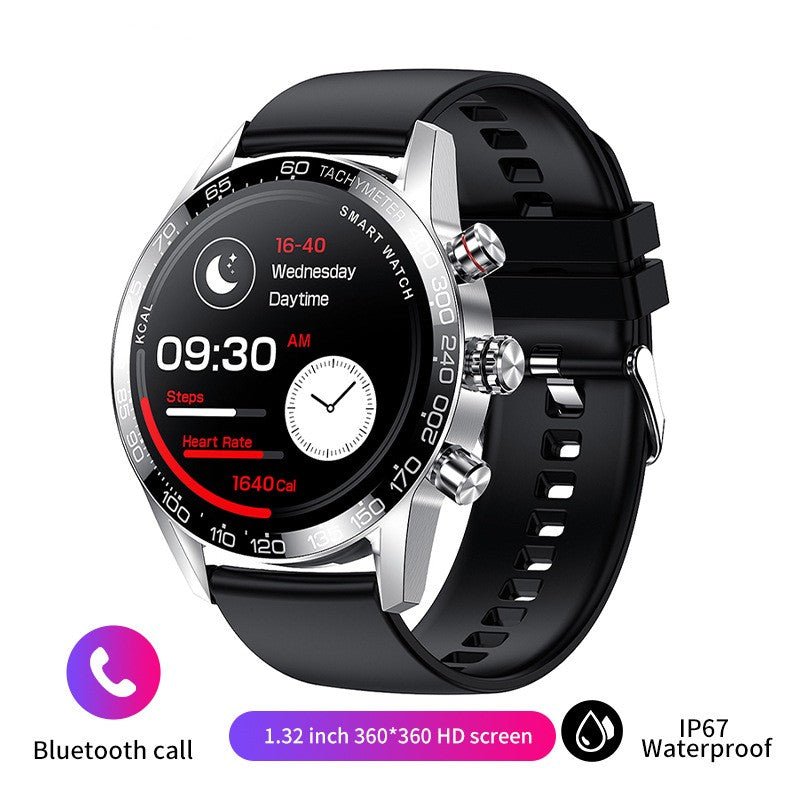 Montre connectée Bluetooth pour homme, smartphone, écran LED tactile 1,3'' - IVOIRART.COM