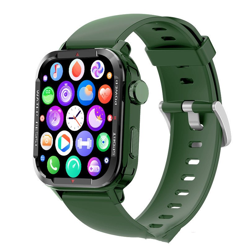 Montre connectée Bluetooth sportive avec surveillance de la pression artérielle et de l'oxygène sanguin - IVOIRART.COM