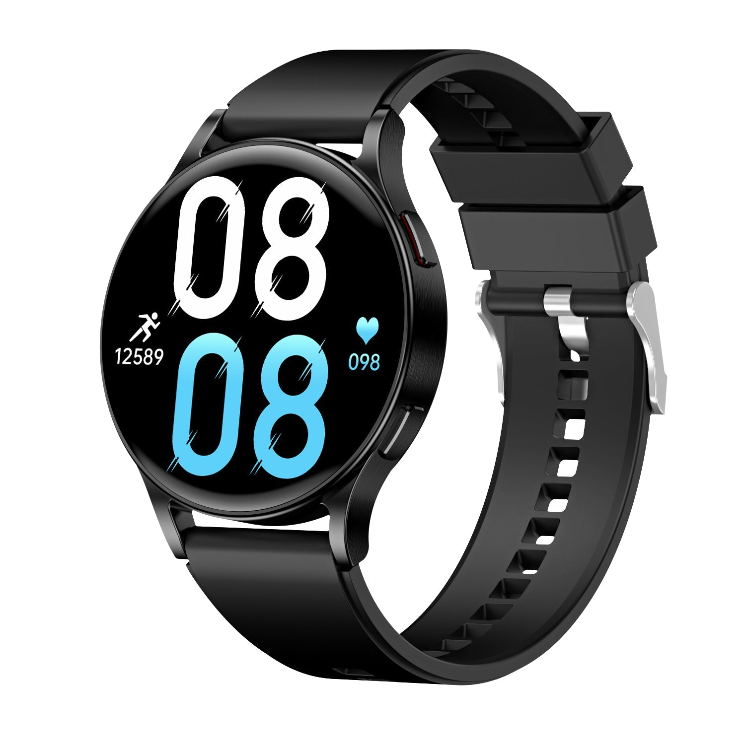 Montre Connectée Élégante avec Plusieurs Options de Couleurs et Bracelet Acier ou Silicone - IVOIRART.COM