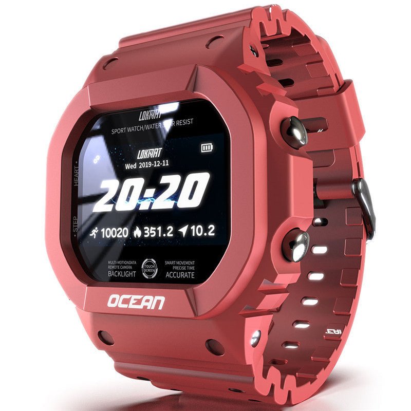 Montre connectée étanche avec surveillance du rythme cardiaque intégrée - IVOIRART.COM