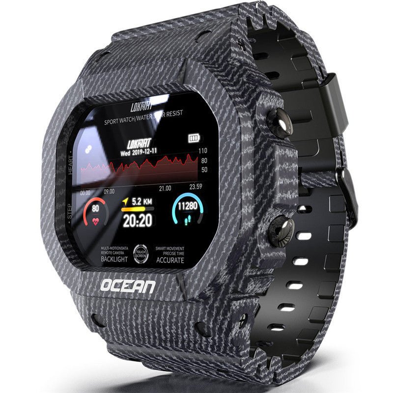 Montre connectée étanche avec surveillance du rythme cardiaque intégrée - IVOIRART.COM