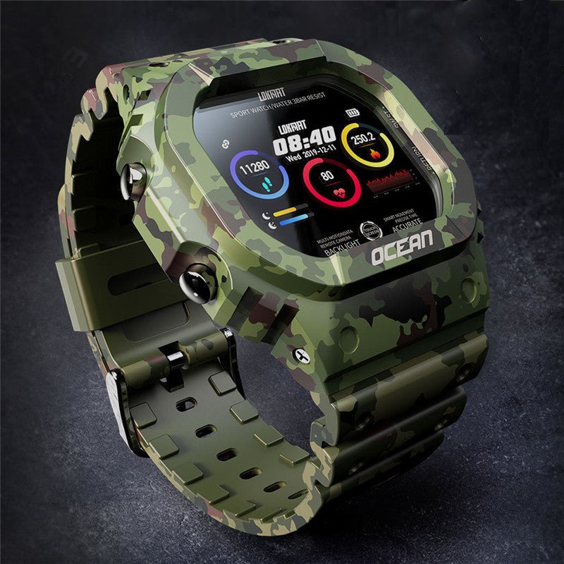 Montre connectée étanche avec surveillance du rythme cardiaque intégrée - IVOIRART.COM