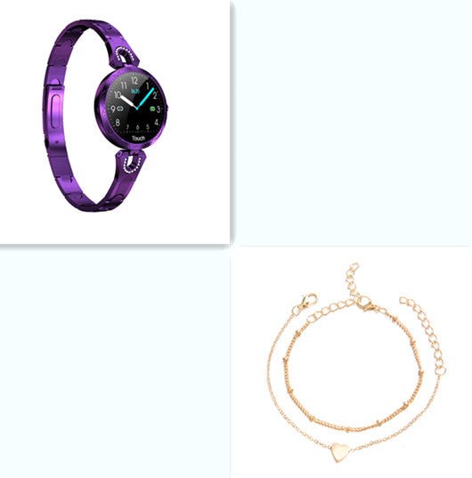 Montre Connectée Féminine Élégante Étanche avec Moniteur de Fréquence Cardiaque - IVOIRART.COM
