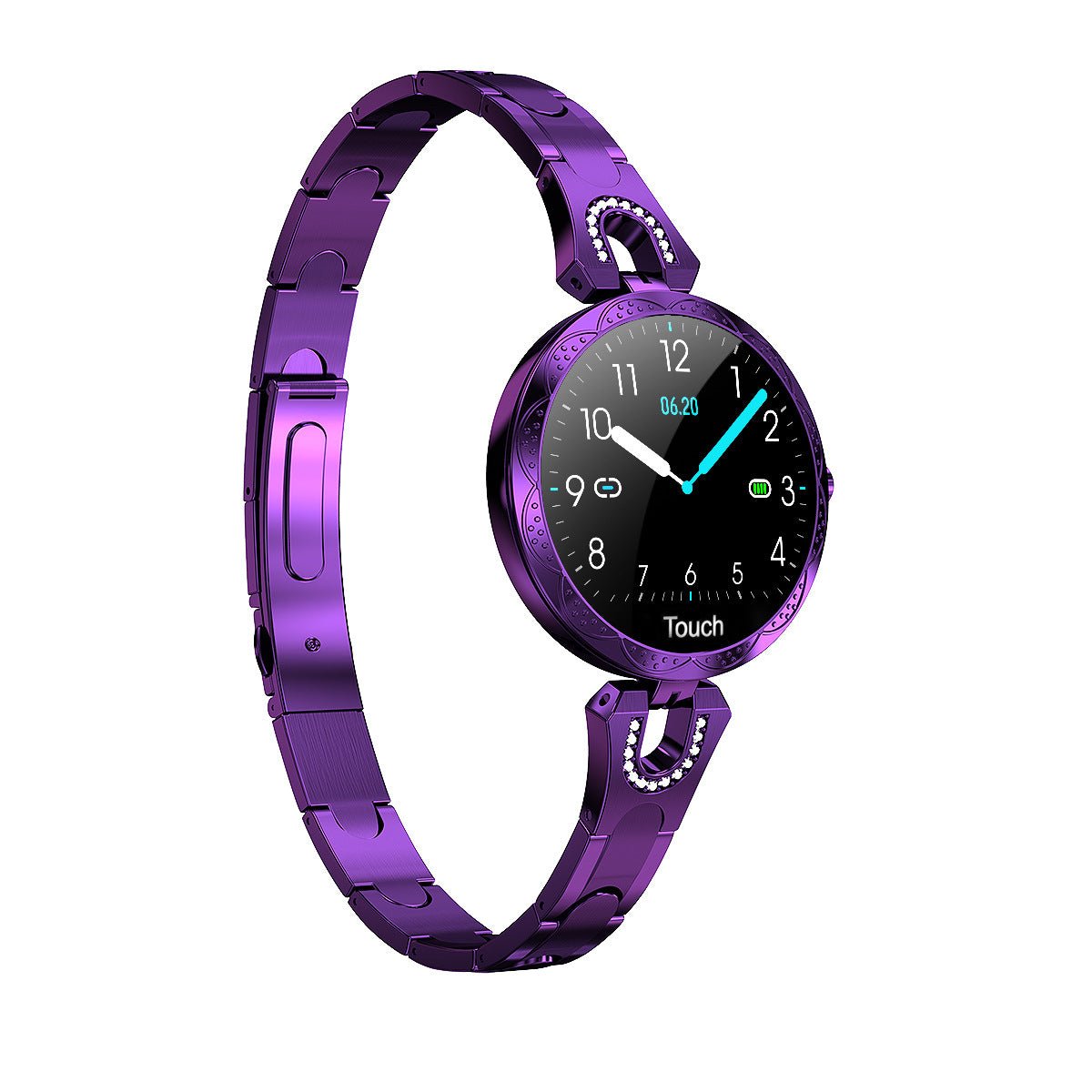 Montre Connectée Féminine Élégante Étanche avec Moniteur de Fréquence Cardiaque - IVOIRART.COM