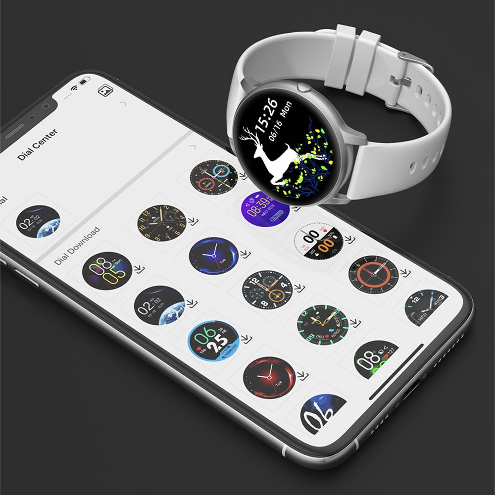 Montre Connectée IMILAB KW66 Homme Bluetooth Étanche IP68 Tracker Sport Noir - IVOIRART.COM