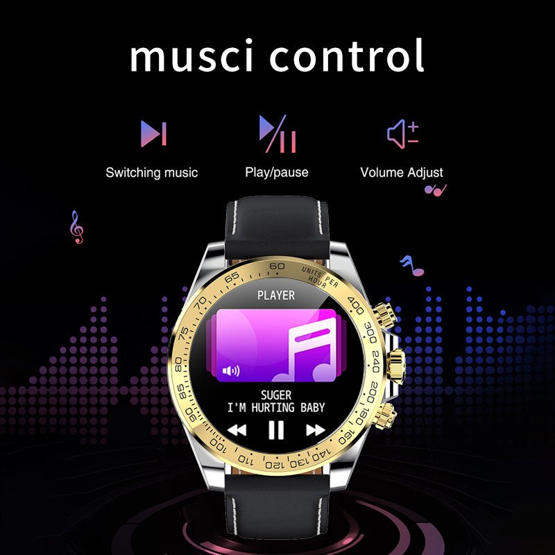 Montre connectée mode en acier inoxydable IP68 sportive et étanche élégante - IVOIRART.COM