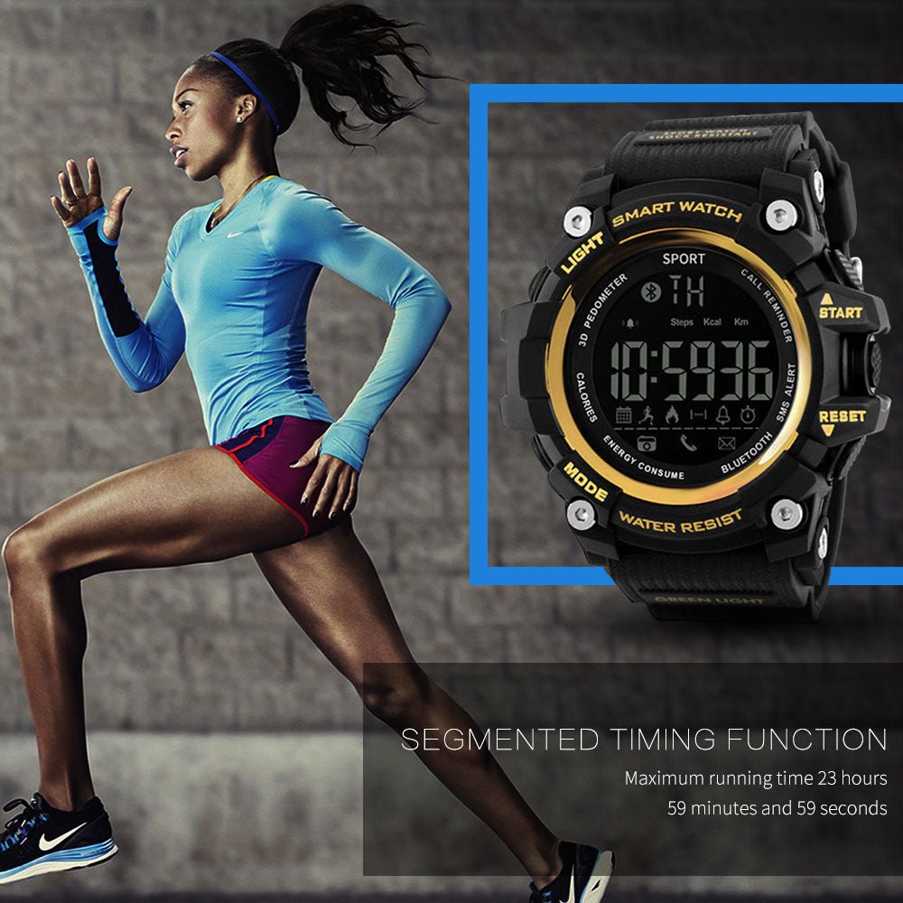 Montre Connectée OKMAT MK16 - Style Élégant, Compatible Universel, Santé & Activité - IVOIRART.COM