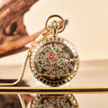 Montre de Poche Camellia Automatique Mécanique Style Vieux Shanghai pour Dames.. - IVOIRART.COM