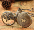 Montre de Poche Mécanique à Cadran Romain au Design Créatif et Style Antique - IVOIRART.COM