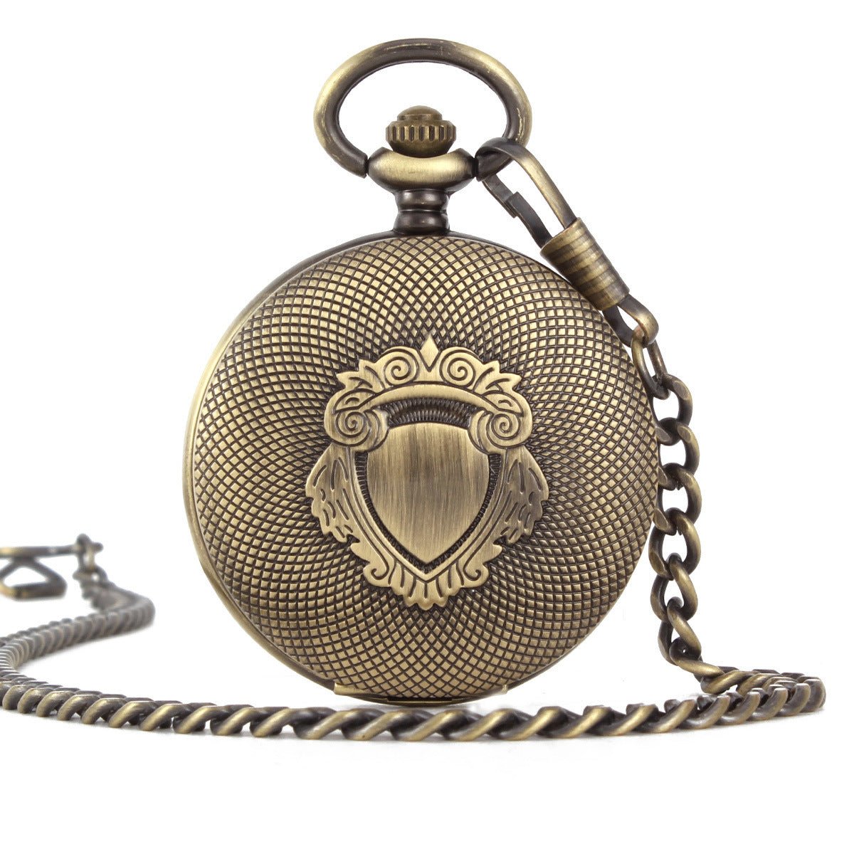 Montre de poche mécanique grande complication avec mouvement automatique et loupe à clapet - IVOIRART.COM
