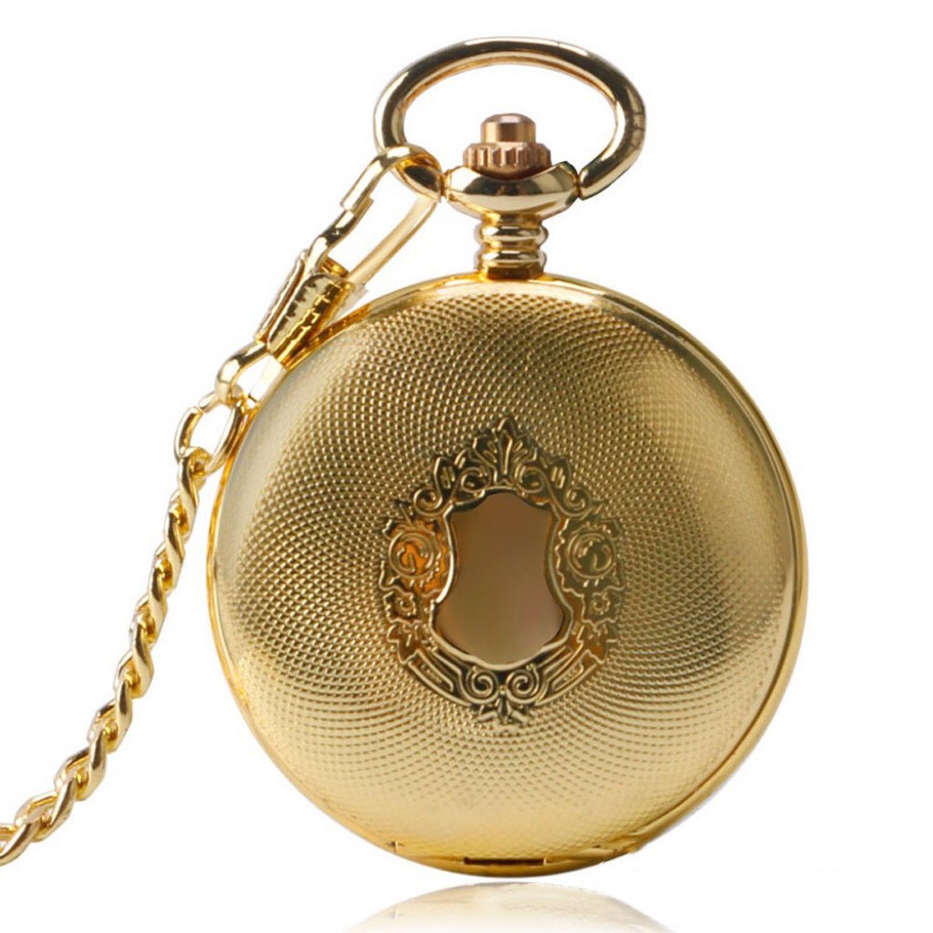 Montre de poche mécanique grande complication avec mouvement automatique et loupe à clapet - IVOIRART.COM