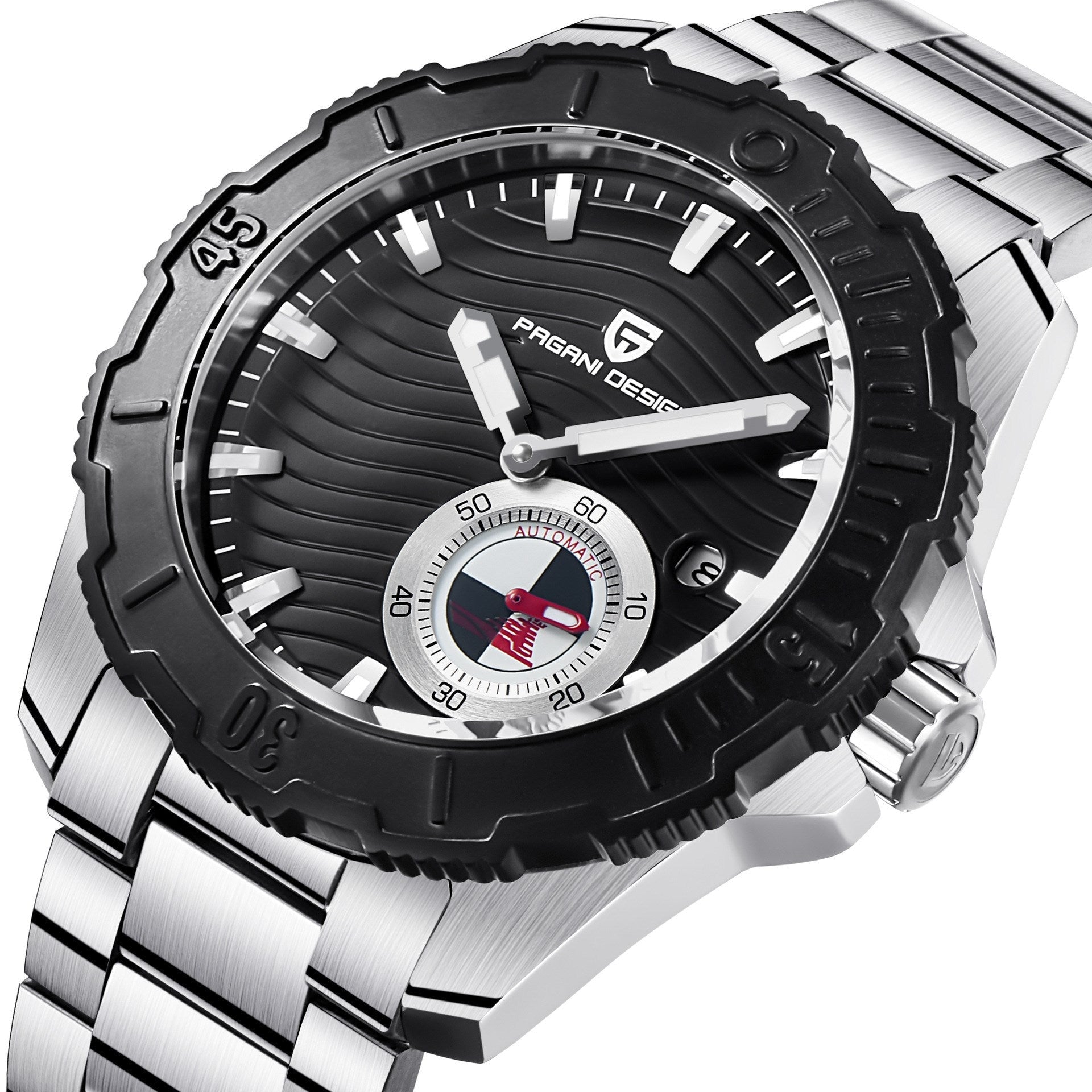 Montre de sport multifonctionnelle étanche avec bracelet en acier inoxydable - IVOIRART.COM