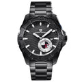 Montre de sport multifonctionnelle étanche avec bracelet en acier inoxydable - IVOIRART.COM