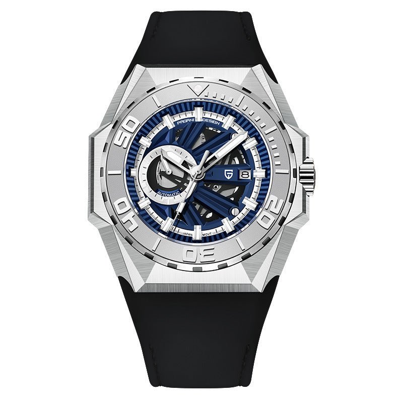 Montre Homme Automatique Mécanique en Acier Inoxydable Résistante et Élégante - IVOIRART.COM