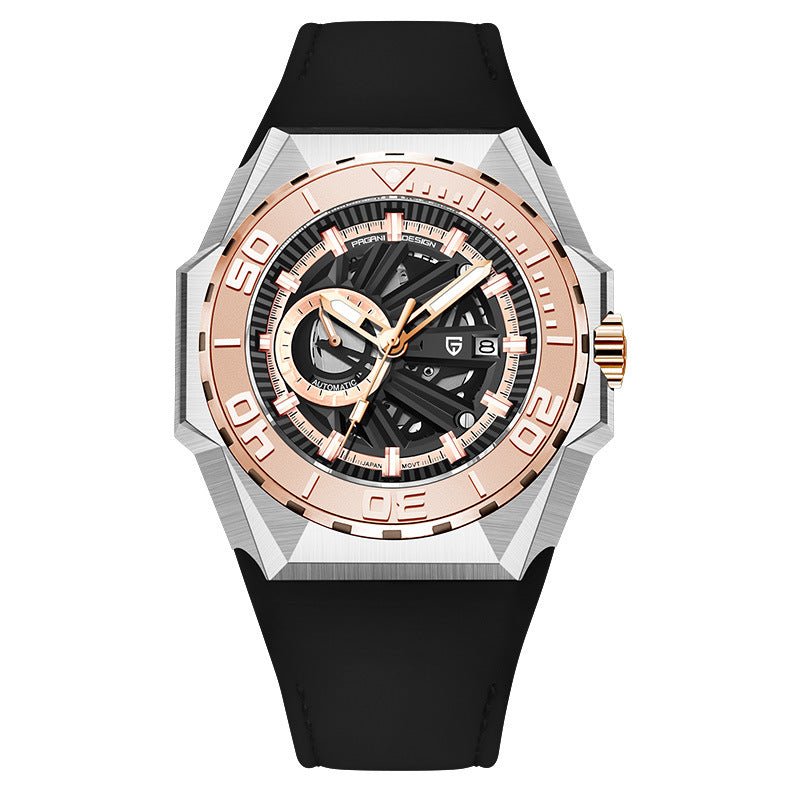 Montre Homme Automatique Mécanique en Acier Inoxydable Résistante et Élégante - IVOIRART.COM
