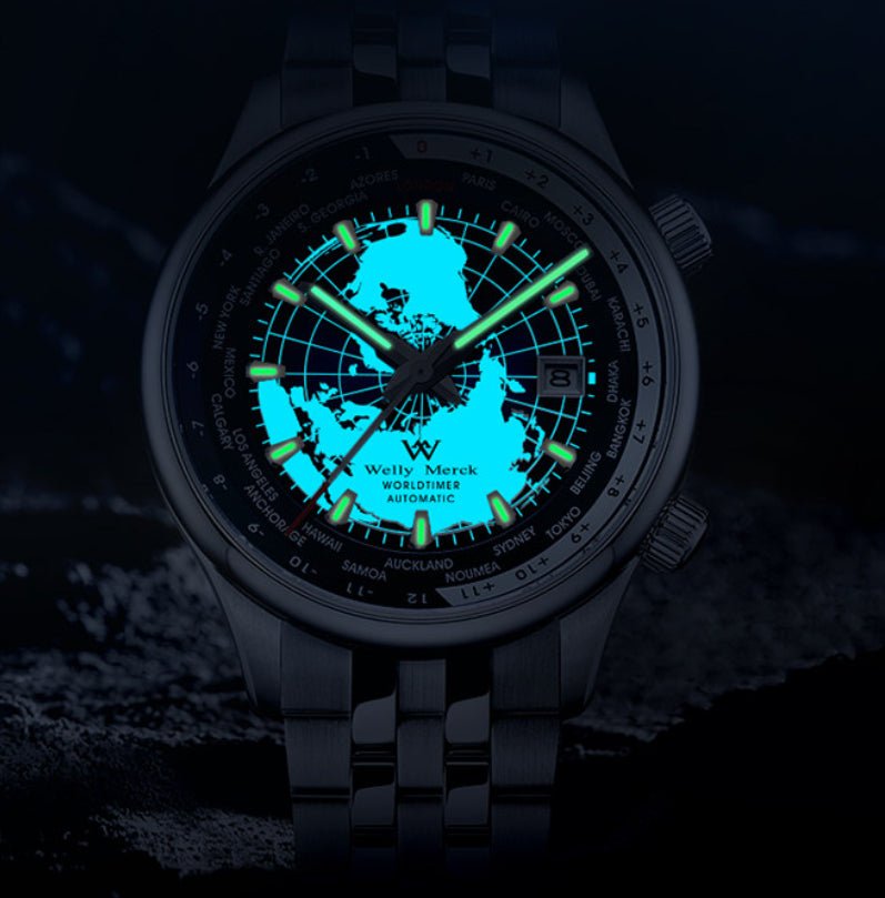 Montre Homme Automatique Mécanique Intégrale Style Original Acier Sapphire - IVOIRART.COM