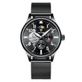 Montre Homme Étanche Mode Tendance Campus Étudiant Mouvement Mécanique - IVOIRART.COM