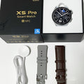 Montre Homme Intelligente Bluetooth Multifonction Compatible X5 PRO Noir et Argent - IVOIRART.COM