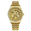Montre homme mécanique automatique étanche 30M acier inoxydable style business . - IVOIRART.COM