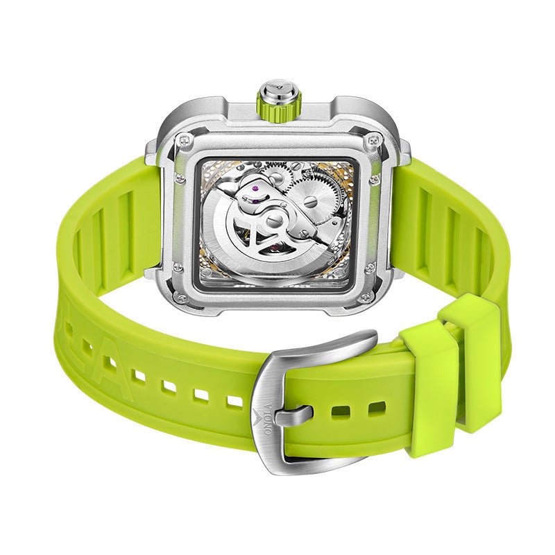 Montre Homme ONOLA de Luxe Automatique Pleine Squelette au Style Moderne - IVOIRART.COM