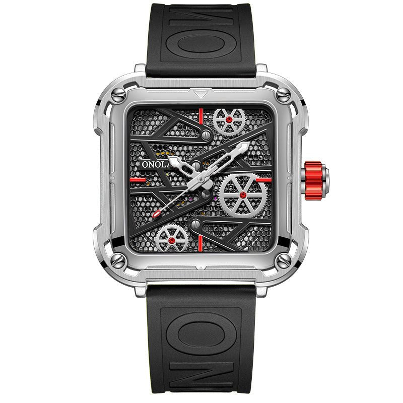 Montre Homme ONOLA de Luxe Automatique Pleine Squelette au Style Moderne - IVOIRART.COM