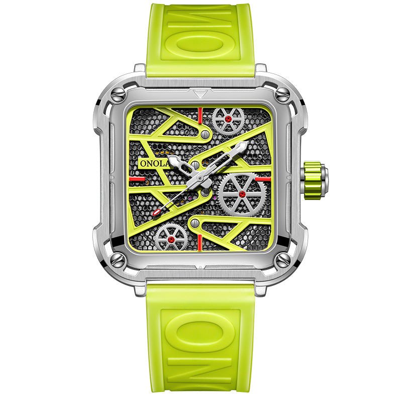 Montre Homme ONOLA de Luxe Automatique Pleine Squelette au Style Moderne - IVOIRART.COM