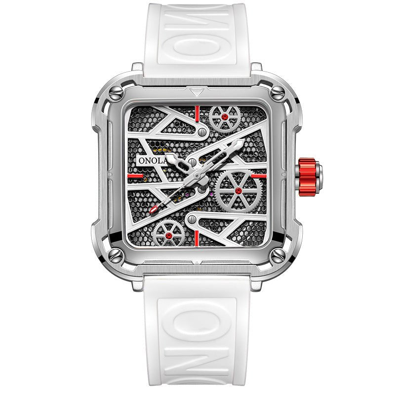 Montre Homme ONOLA de Luxe Automatique Pleine Squelette au Style Moderne - IVOIRART.COM