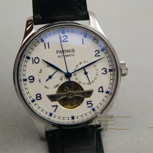 Montre homme Parnis Shop alliant élégance et précision mécanique automatique - IVOIRART.COM