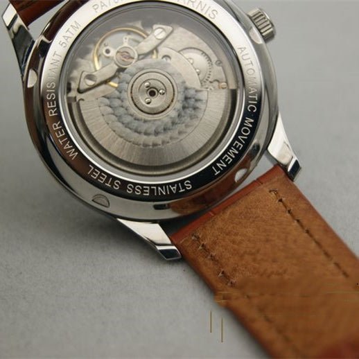 Montre homme Parnis Shop alliant élégance et précision mécanique automatique - IVOIRART.COM
