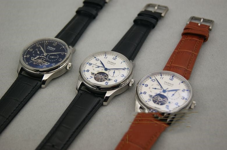 Montre homme Parnis Shop alliant élégance et précision mécanique automatique - IVOIRART.COM