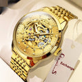 Montre Homme Squelette Mécanique Automatique Complète - Style Élégant et Professionnel - IVOIRART.COM