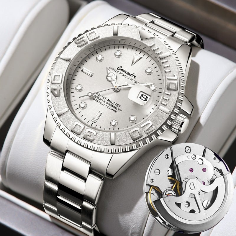 Montre Homme Submarine Automatique Factice Style Mécanique Élégante - IVOIRART.COM